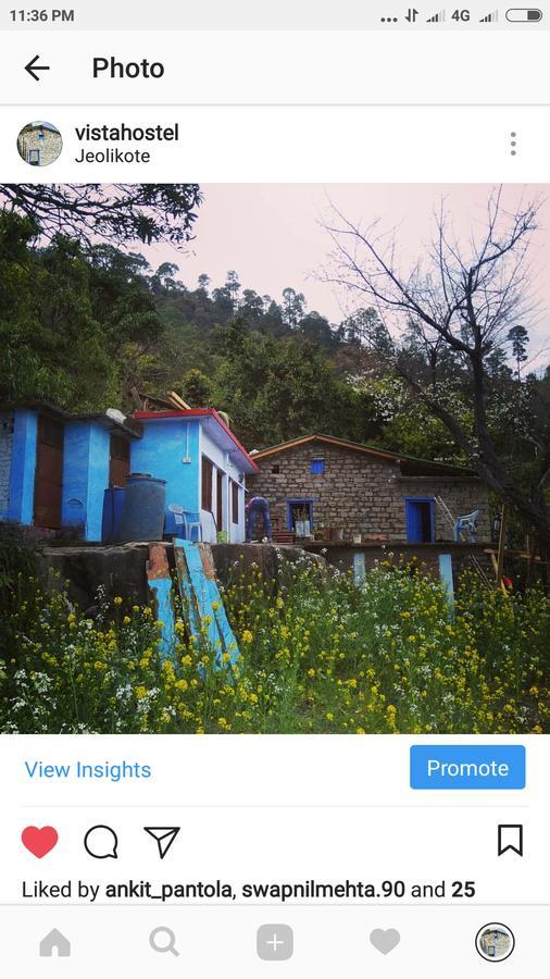 Vista Hostel Jeolikote, Nainital Patwa Dunga Экстерьер фото